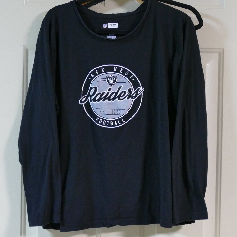 Raiders AFC West Football Long Sleeved T-shirt